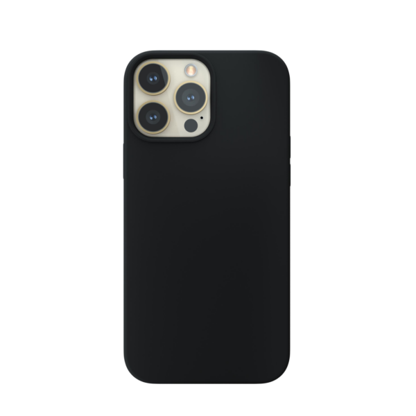 Funda de silicona negra para iPhone 13 Pro Max