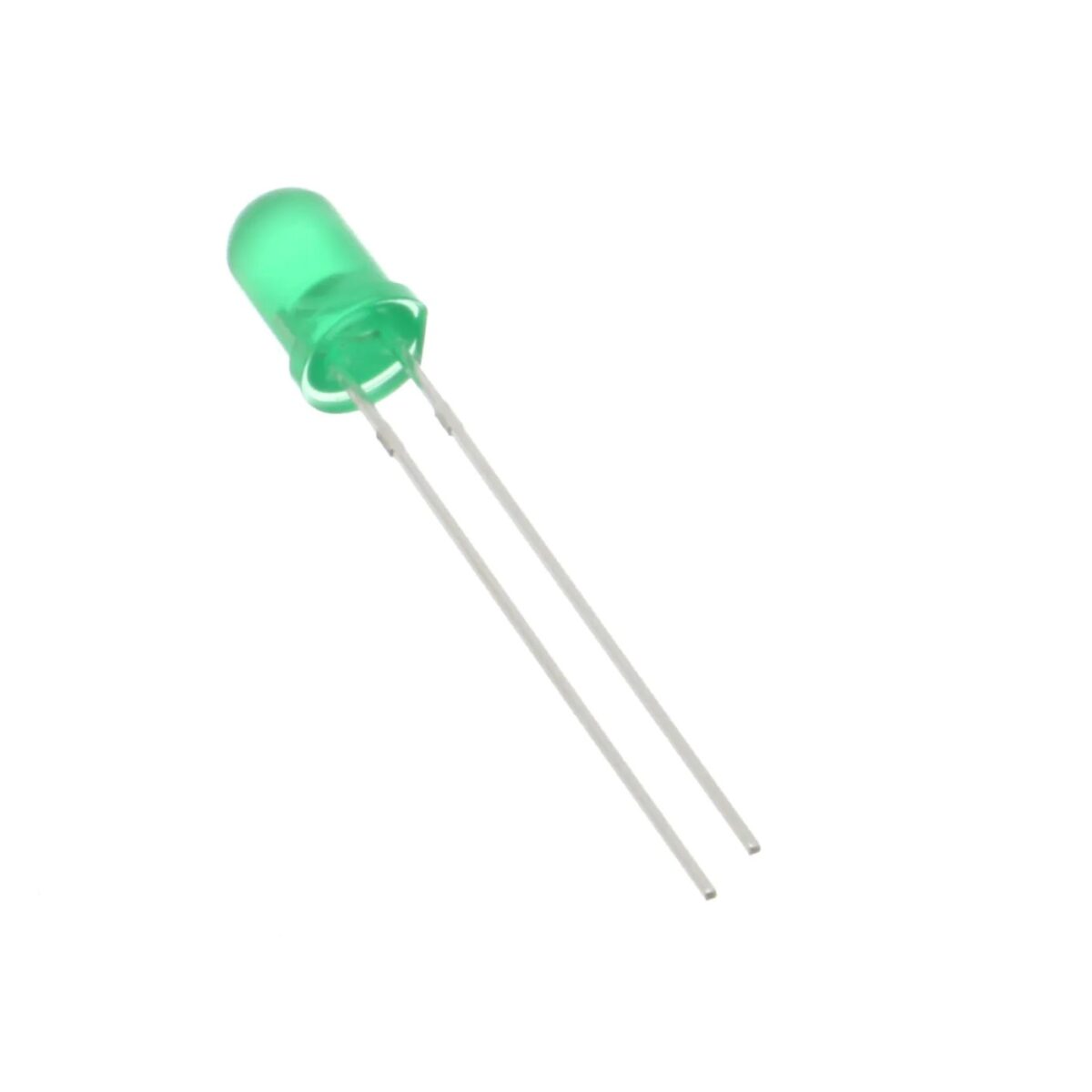 Led difuso verde de 5 mm