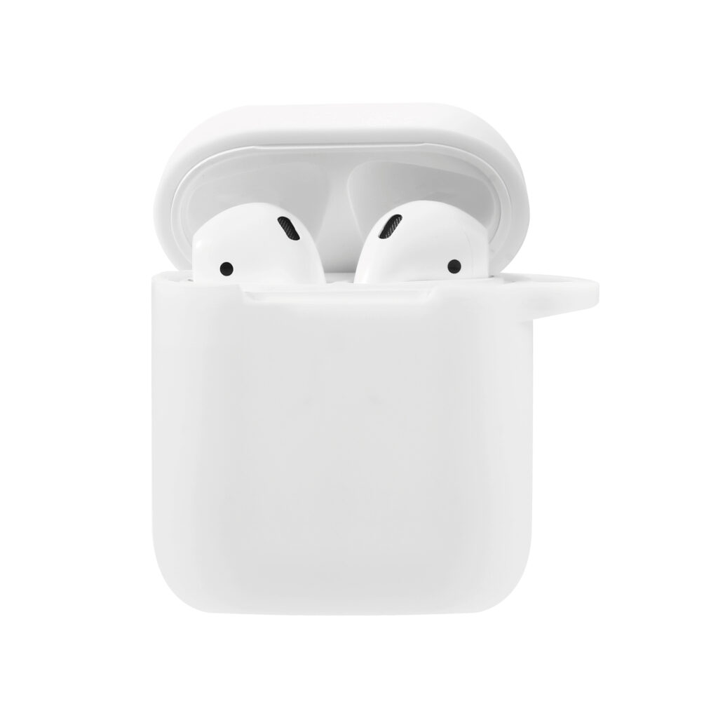 Capa Silicone Apple AirPods 2ª Gen Branco