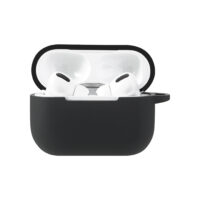 Capa Silicone Apple AirPods Pro 1 e 2 Preto